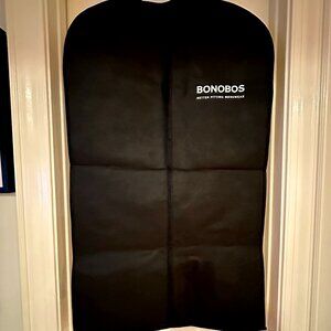 Bonobos Black garment bag